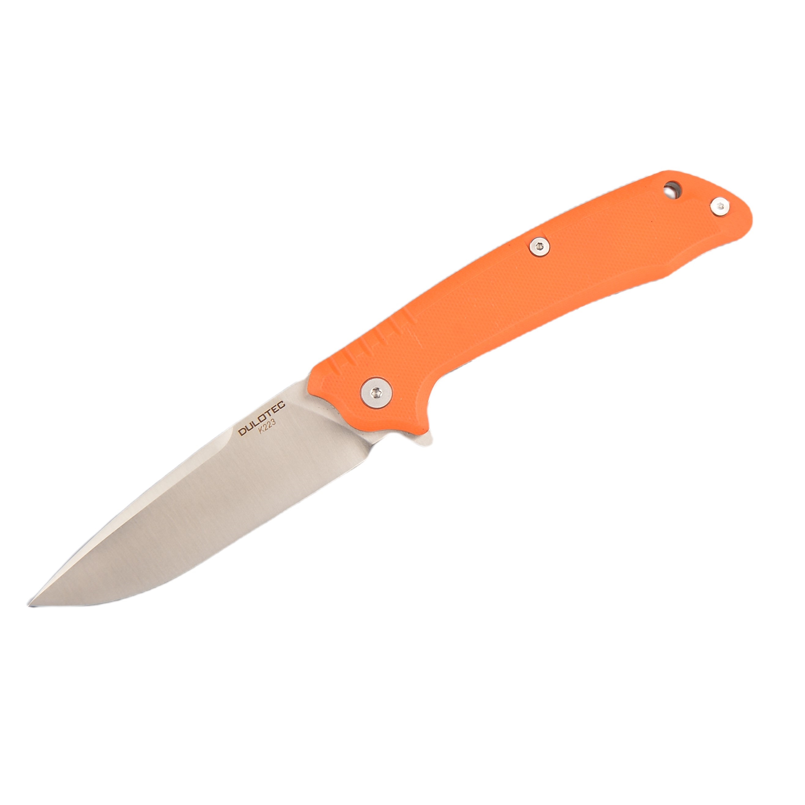 Сгъваeм нож Dulotec K223 - Оранжев 5Cr14Mov Неръждаема Стомана