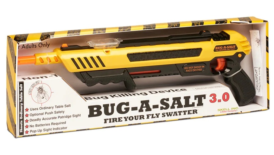 Пушка за насекоми Bug-A-Salt 3.0 Жълта
