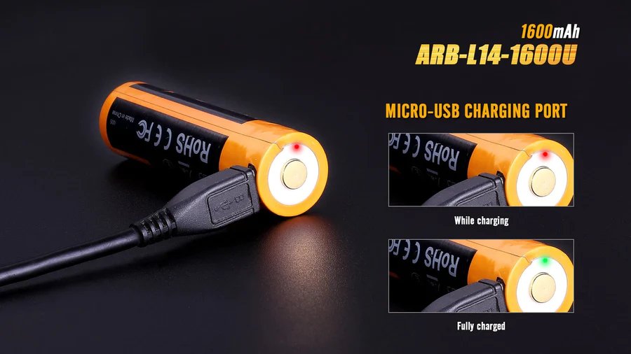 Батерия Fenix ARB-L14-1600U -14500 1600mAh