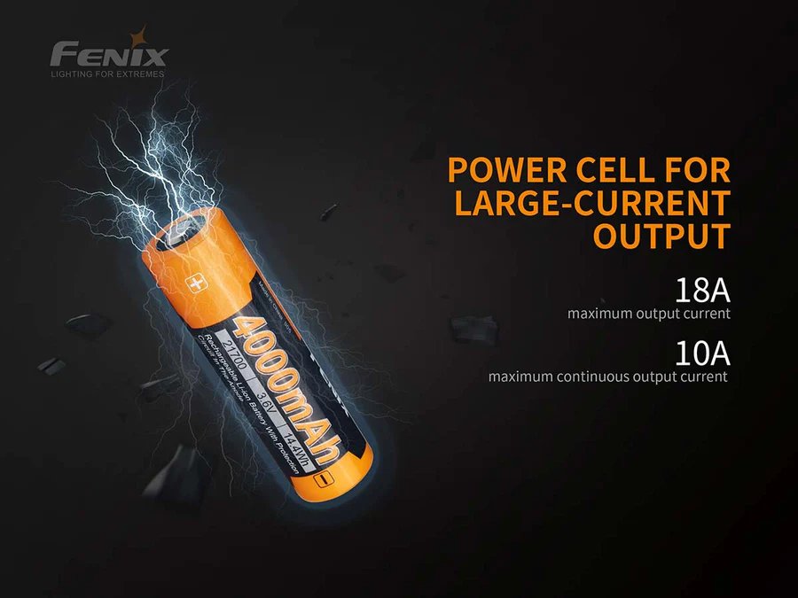 Батерия Fenix ARB-L21-4000P - 21700 4000mAh