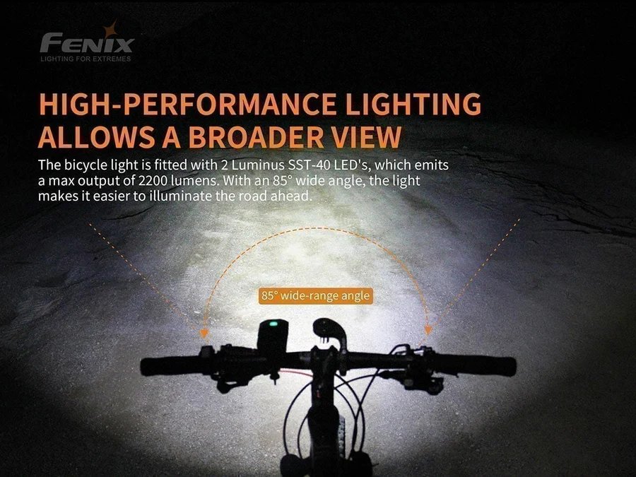 Велосипеден фар Fenix BC30 V2.0 LED