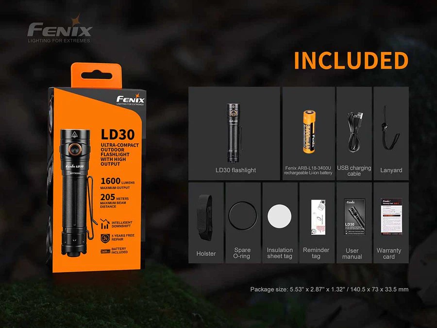 Фенер Fenix LD30 LED