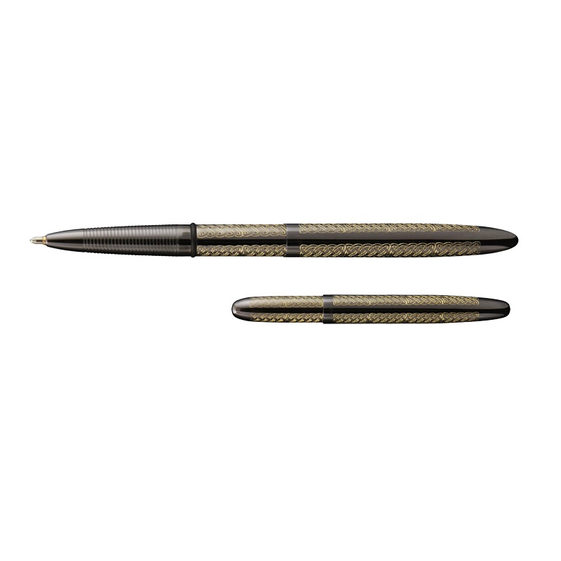 Химикалка Fisher Space Pen Black Titanium Nitride Celtic Knot 400BTN-CK Лимитирана серия