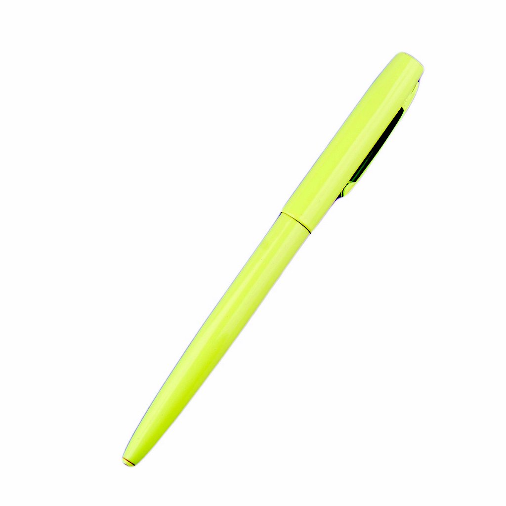 Химикалка Fisher Space Pen Cap-O-Matic Fluorescent Yellow Tradesman M4TMY в подаръчна кутия