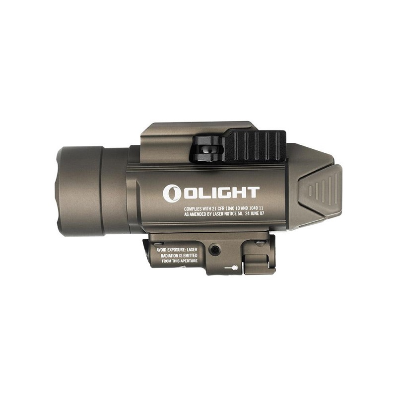 Пистолетен фенер с лазерен целеуказател Olight BALDR Pro 1350lm - Desert Tan
