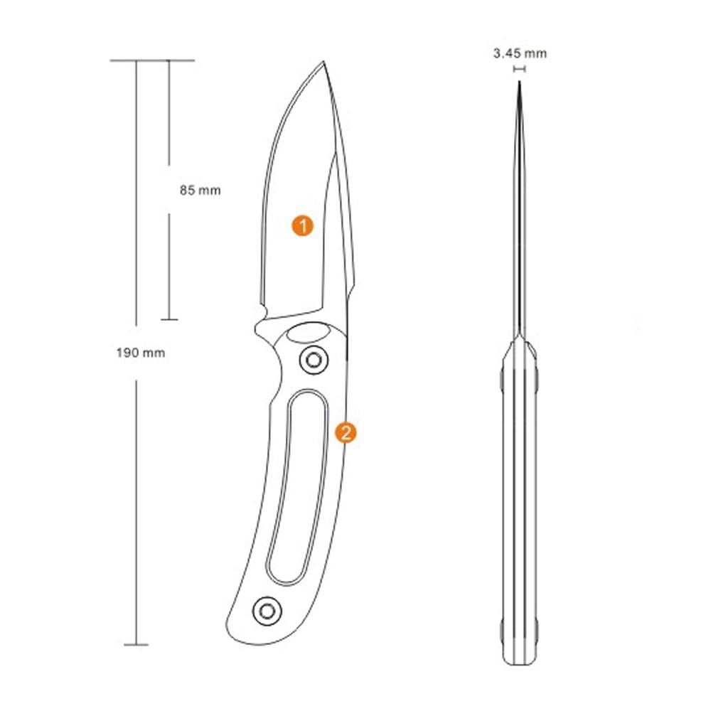 Нож Ruike F815-J