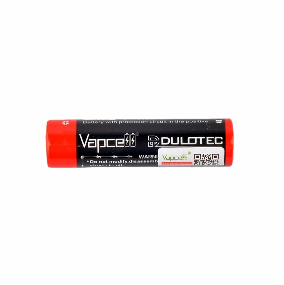 Батерия Vapcell Dulotec 18650 M35 3500mAh USB-C с изпъкнал плюс и защита