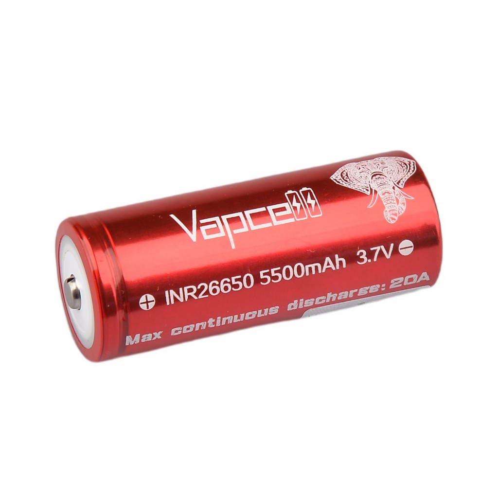 Батерия Vapcell 26650 5500mAh 20A с изпъкнал плюс