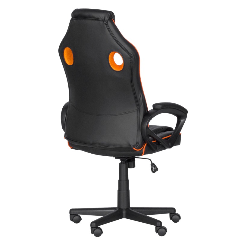 Геймърски стол Comfortino 7604 - черен - оранжев