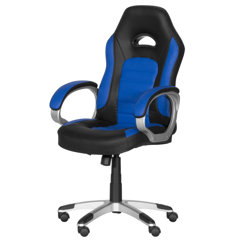 Геймърски стол Comfortino 6191 - син-черен