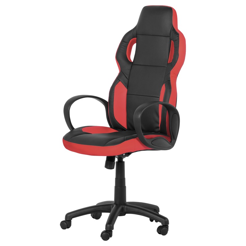 Геймърски стол Comfortino 7510 - черно-червен