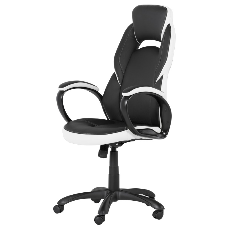 Геймърски стол Comfortino 7511 - черно-бял