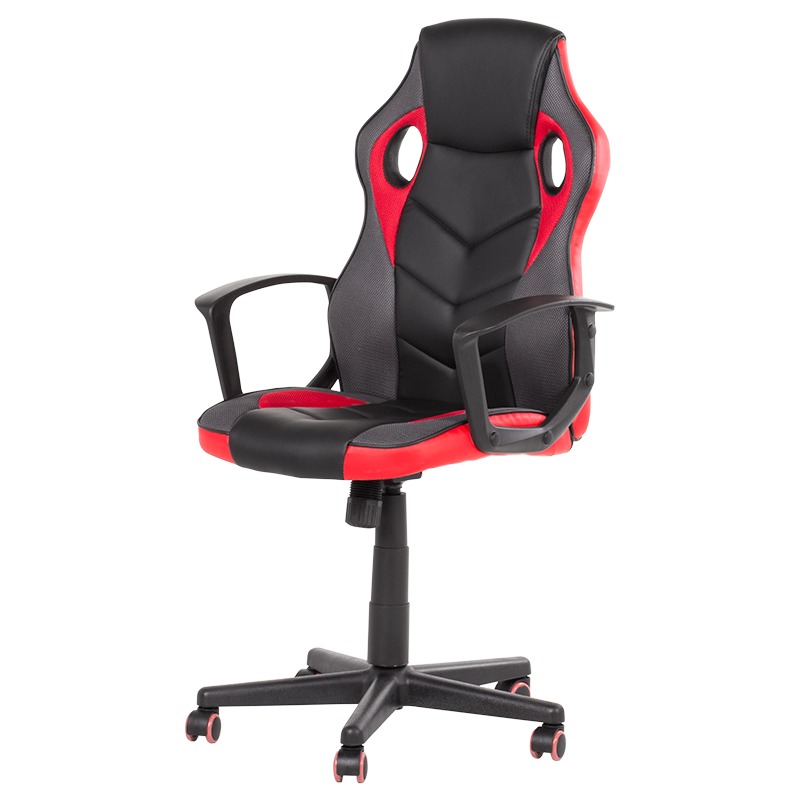 Геймърски стол Comfortino 7519 - черно-червен