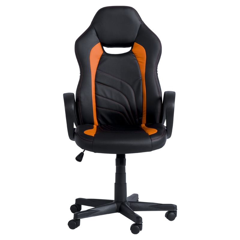 Геймърски стол Comfortino 7525 - черно-оранжев