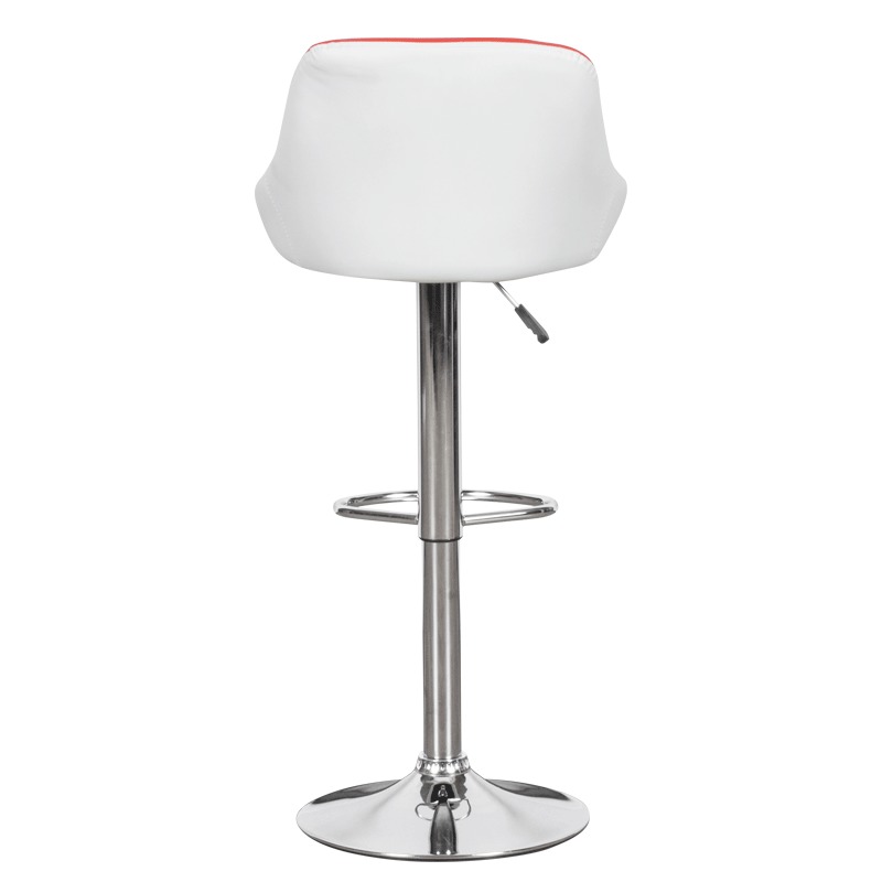 Бар стол Comfortino 3080 - червено - бял