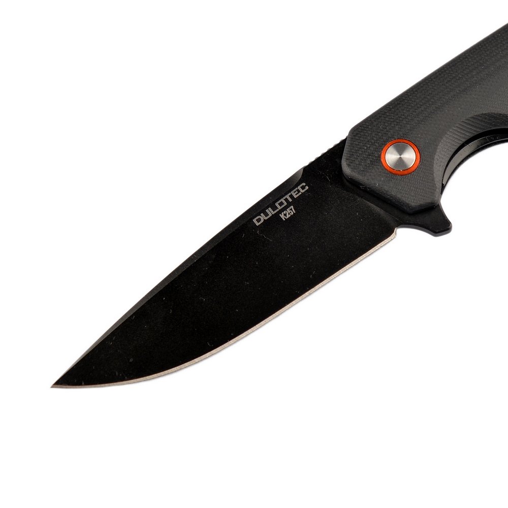 Сгъваем нож Dulotec K257-BK - дръжка от G10 и D2 инструментална стомана