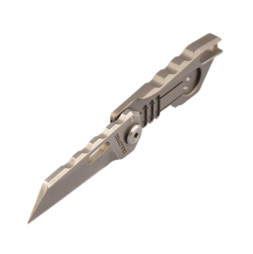 Сгъваем титаниев нож Dulotec K906 - сив