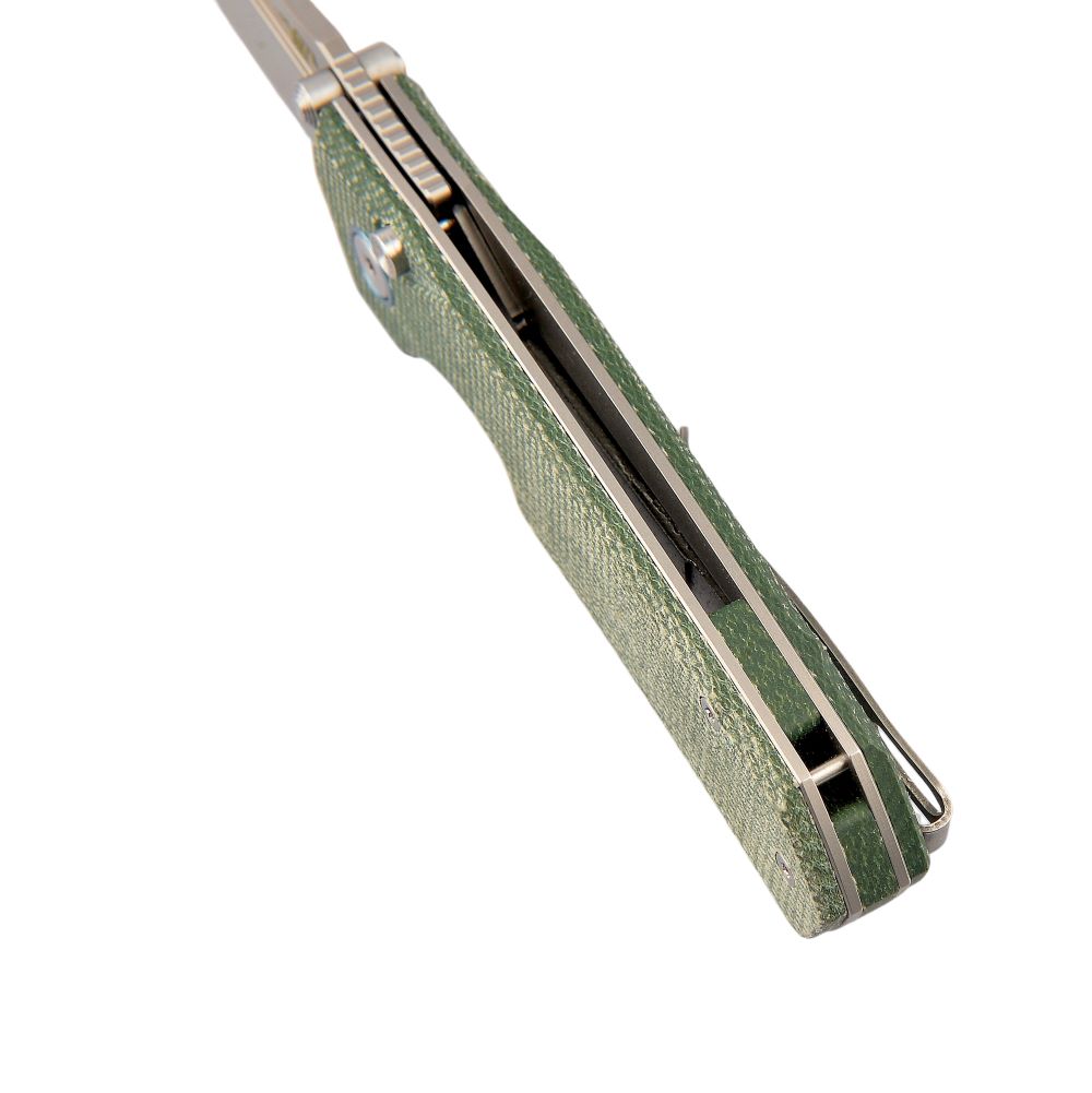 Сгъваем нож Dulotec K262-GN дръжка от Micarta и 14C28N неръждаема стомана