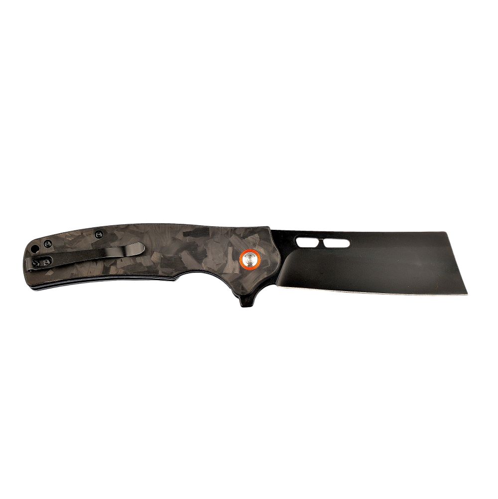 Сгъваем нож Dulotec K261-BK дръжка от G10 с карбоново покритие и D2 стомана