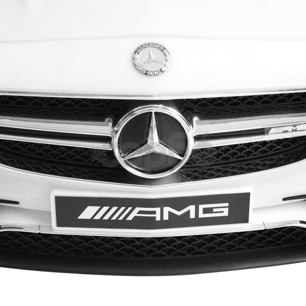 Акумулаторна кола Mercedes Benz AMG S63, бяла, 12V