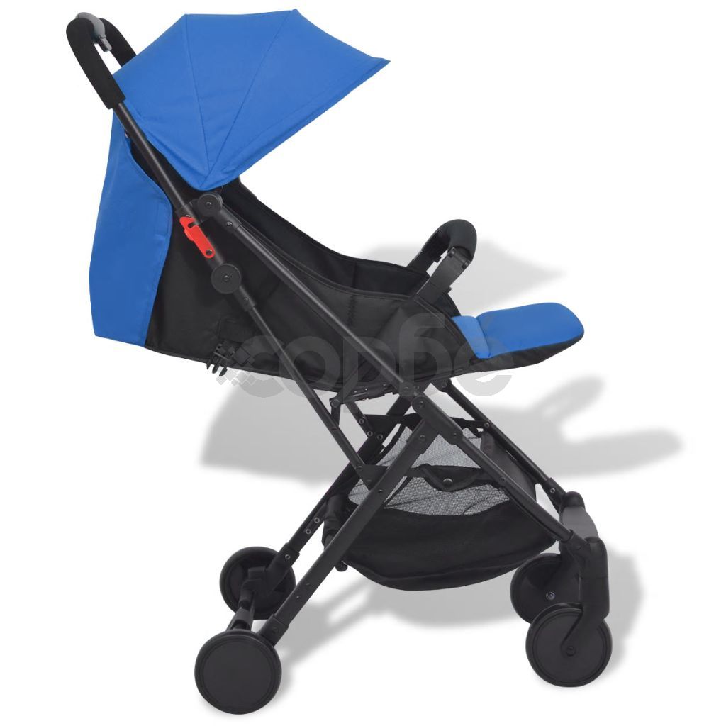 Детска сгъваема количка “Pocket Buggy“, синя, 89x47,5x104 cм