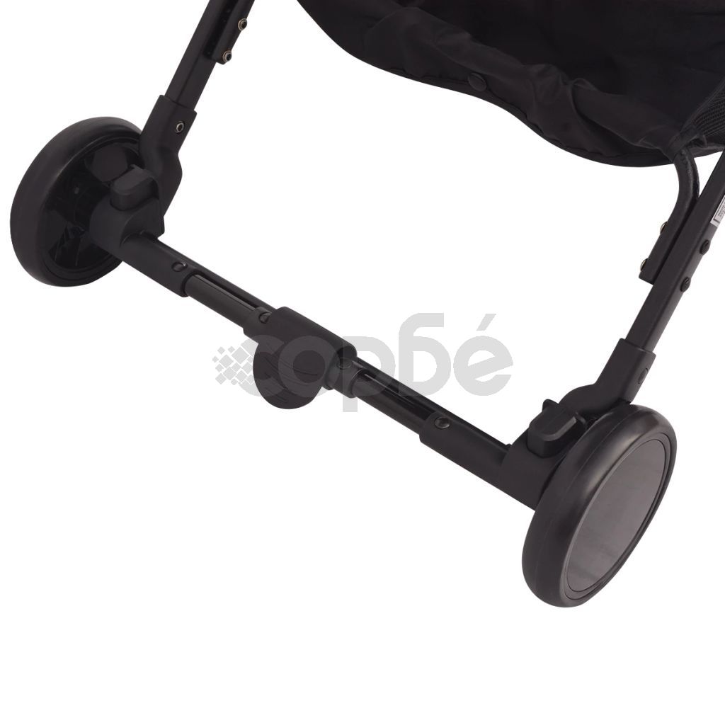 Детска сгъваема количка Pocket Buggy, сива, 89x47,5x104 cм