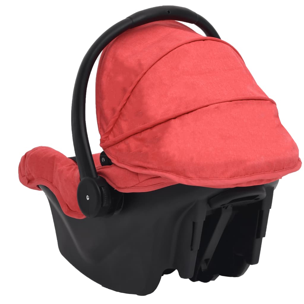 Бебешко столче за кола, червено, 42x65x57 см