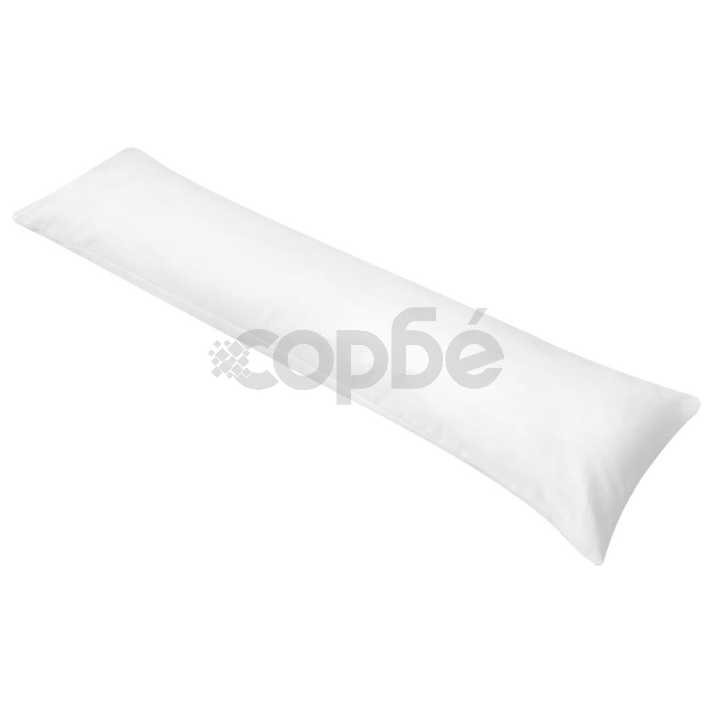 Странична възглавница за тяло 40x145 cм, бяла
