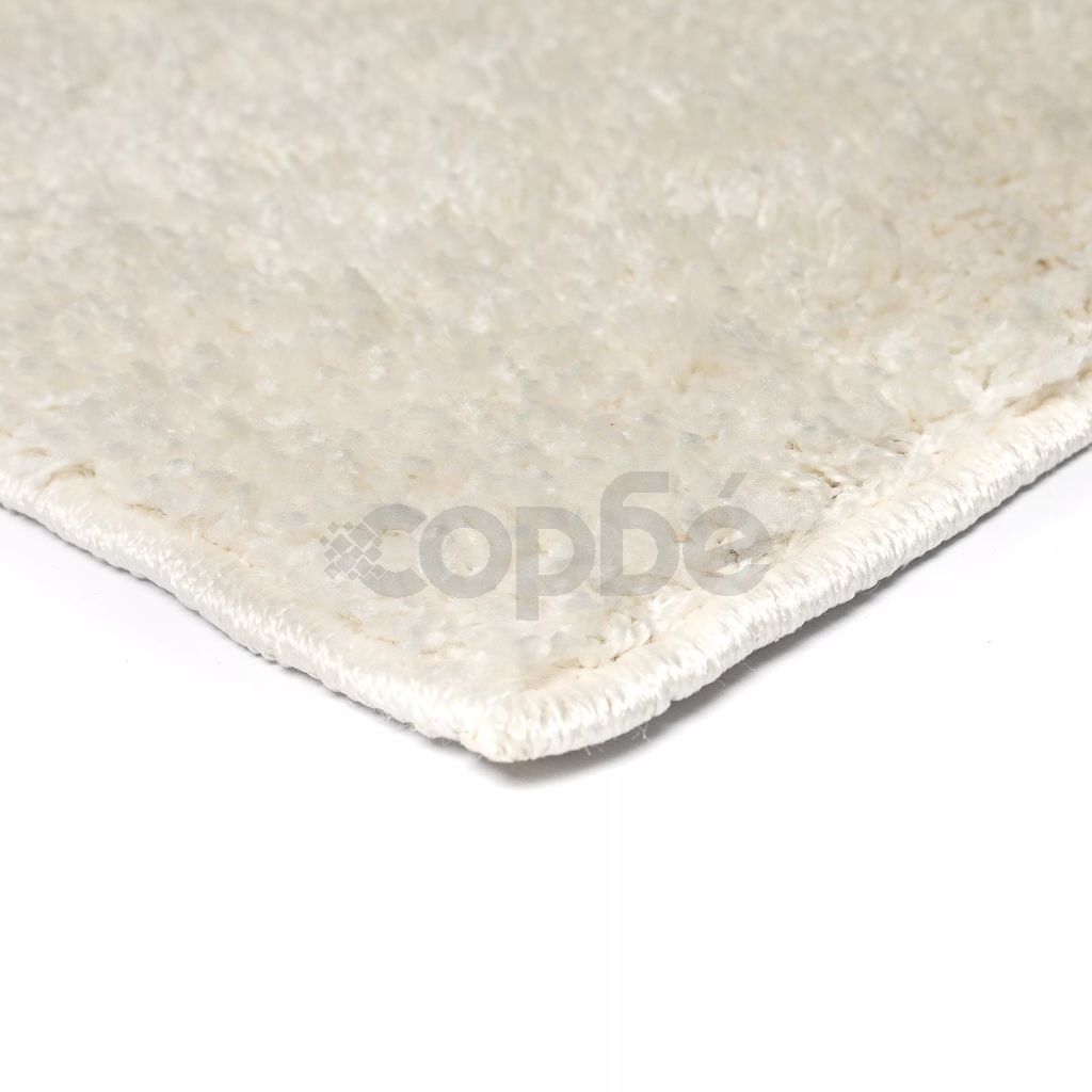 Рошав килим тип шаги, 80x150 см, кремав 