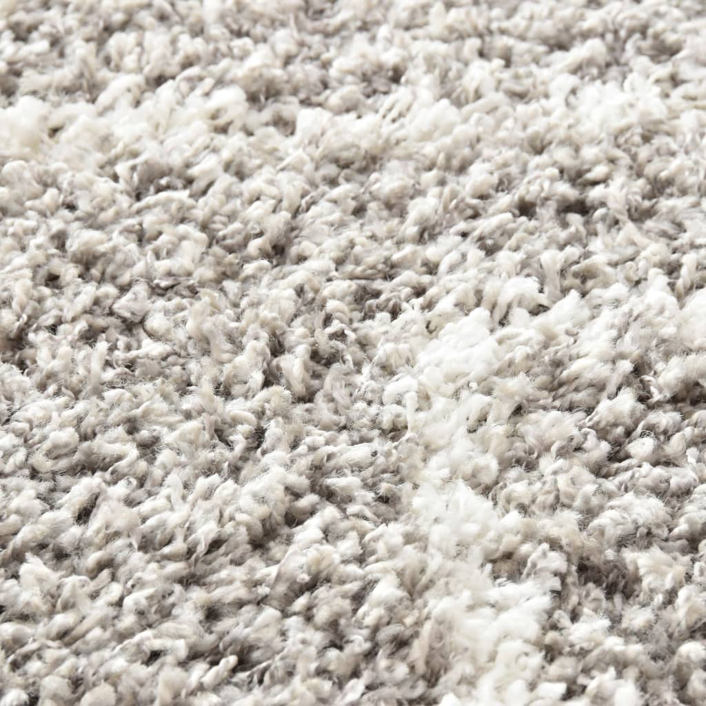 Рошав берберски килим, РР, пясъчен и бежов цвят, 80x150 см
