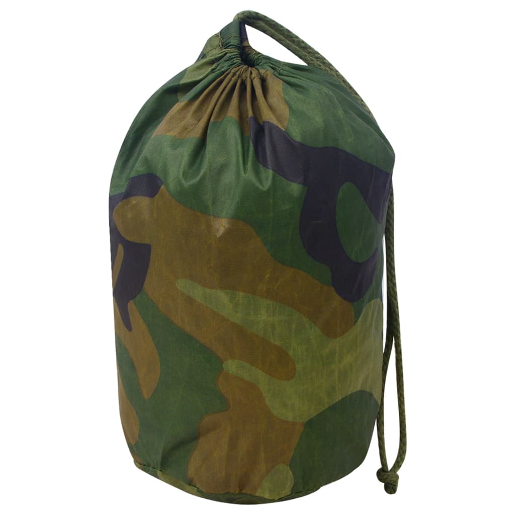 Камуфлажна мрежа с чанта за съхранение, 2х6 м, зелена
