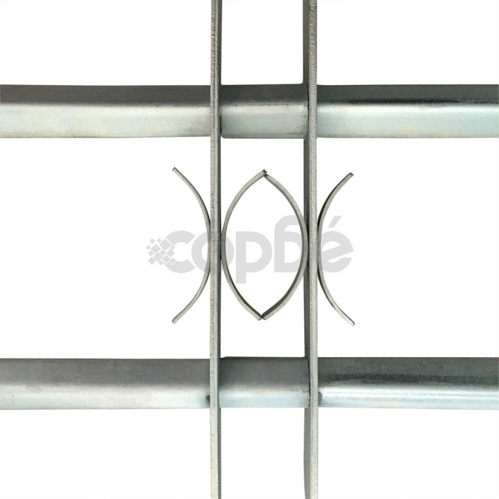 Регулируема решетка за прозорци с 2 напречни пръта 500-650 мм