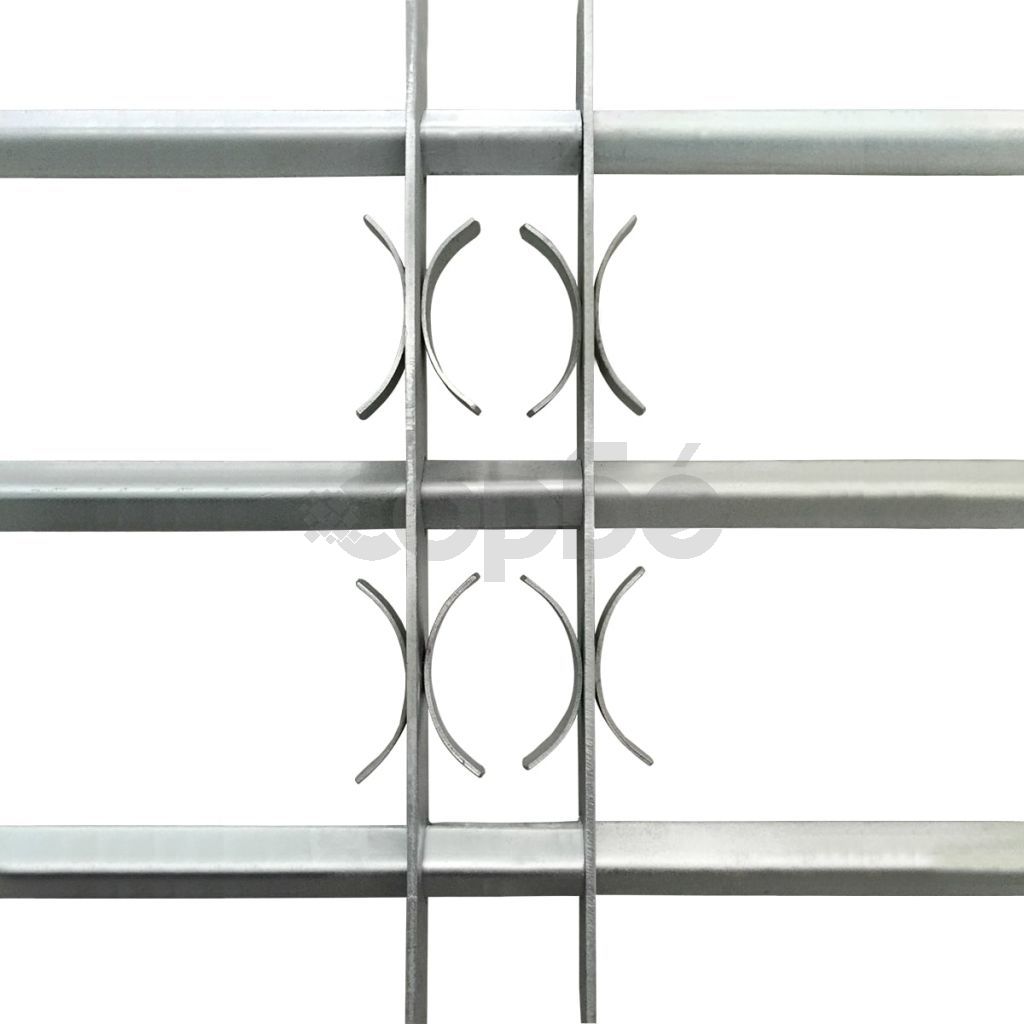 Регулируема решетка за прозорци с 3 напречни пръта 700-1050 мм