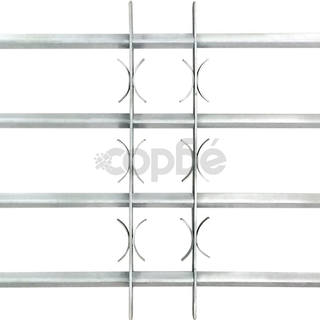 Регулируема решетка за прозорци с 4 напречни пръта 500-650 мм