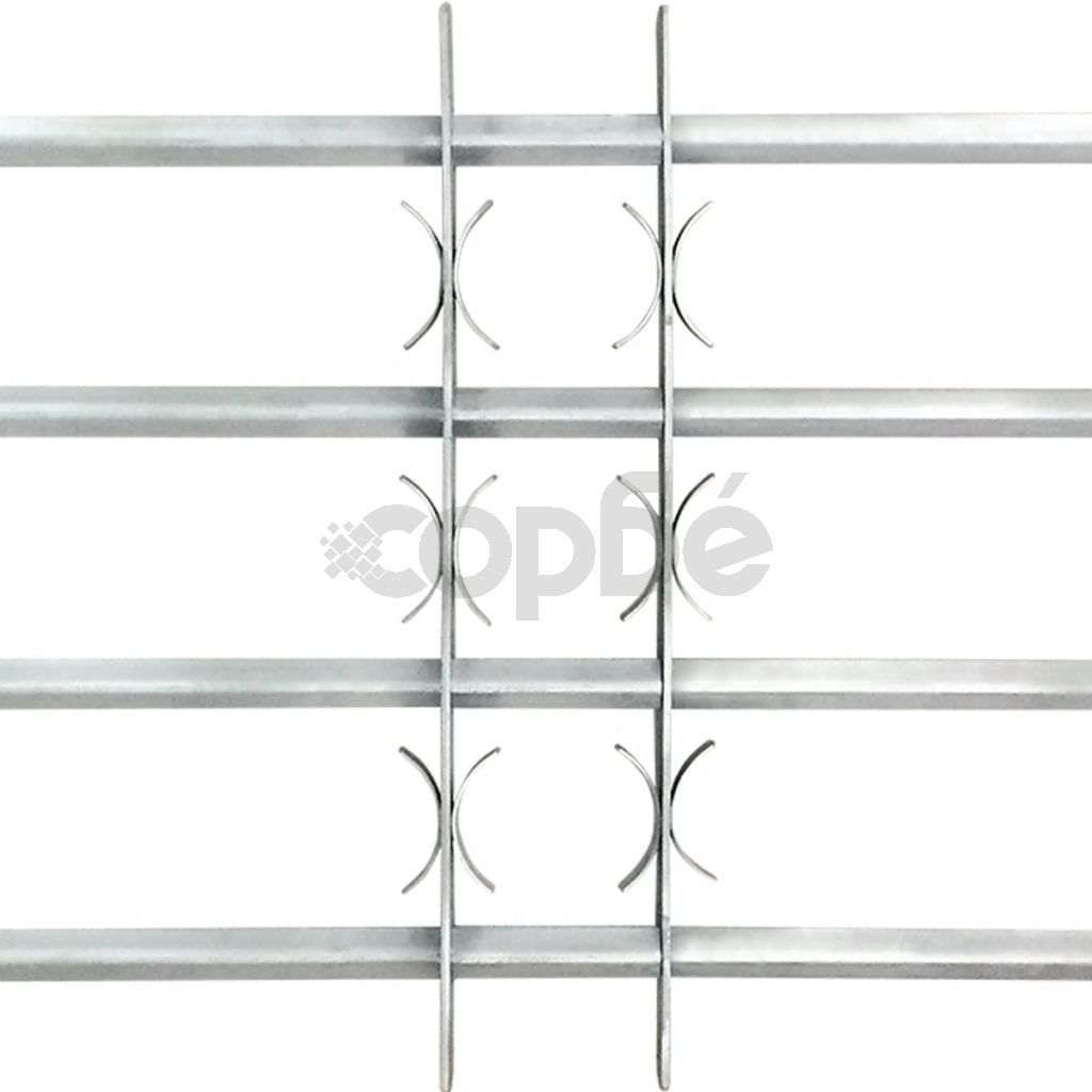 Регулируема решетка за прозорци с 4 напречни пръта 700-1050 мм