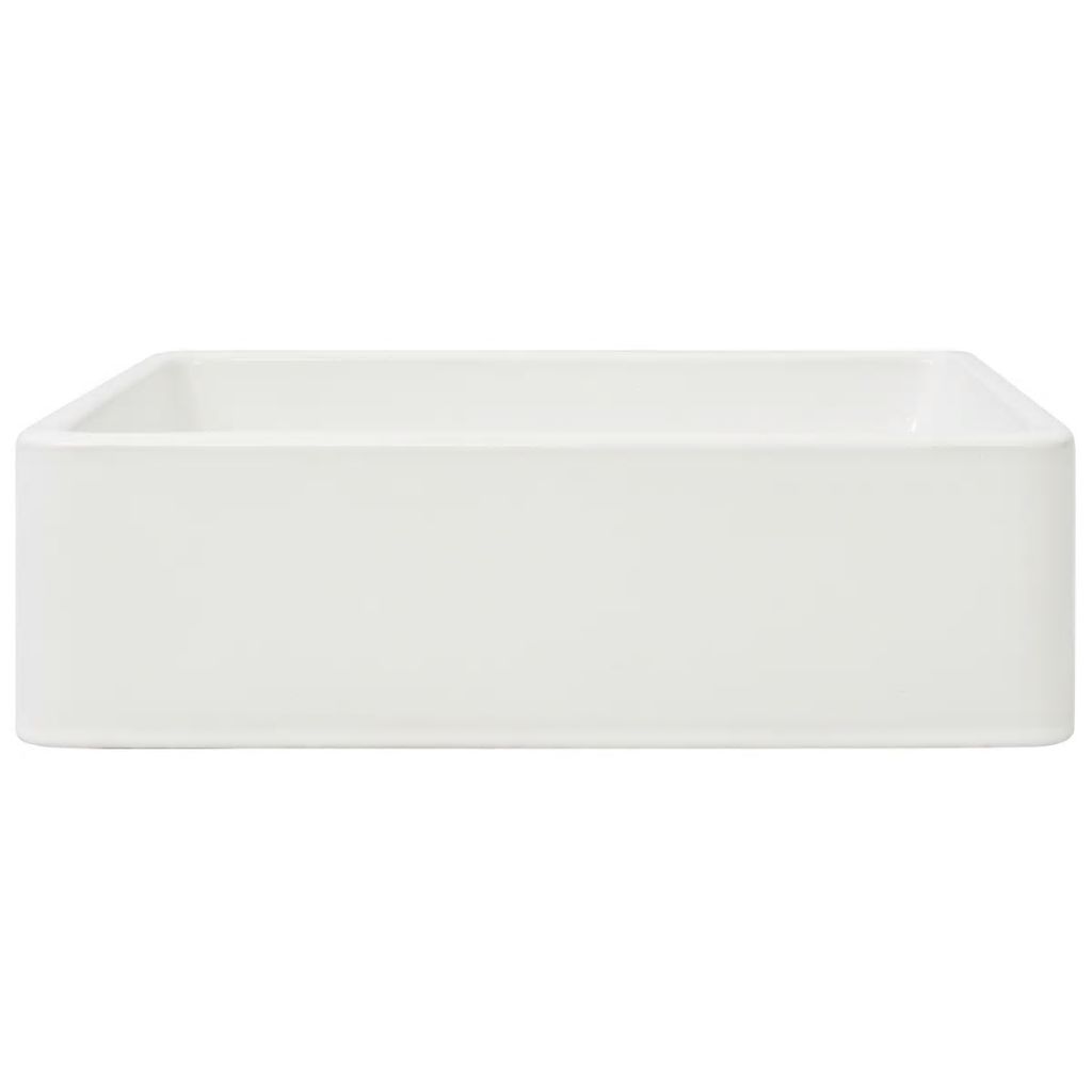 Керамична мивка, бяла, 41x30х12 см