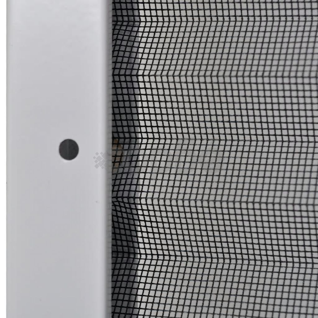 Алуминиев плисе комарник за прозорци, 60x80 см 