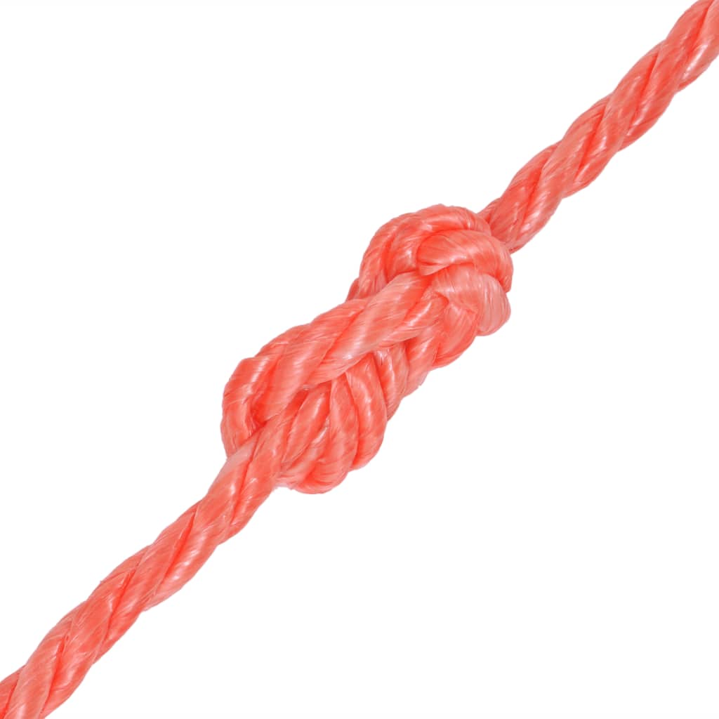 Усукано въже, полипропилен, 6 мм, 500 м, оранжево