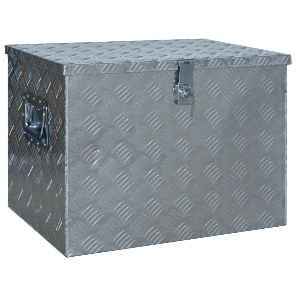 Алуминиева кутия, 610x430x455 мм, сребриста