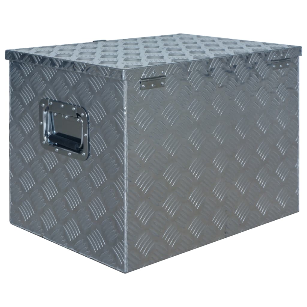 Алуминиева кутия, 610x430x455 мм, сребриста