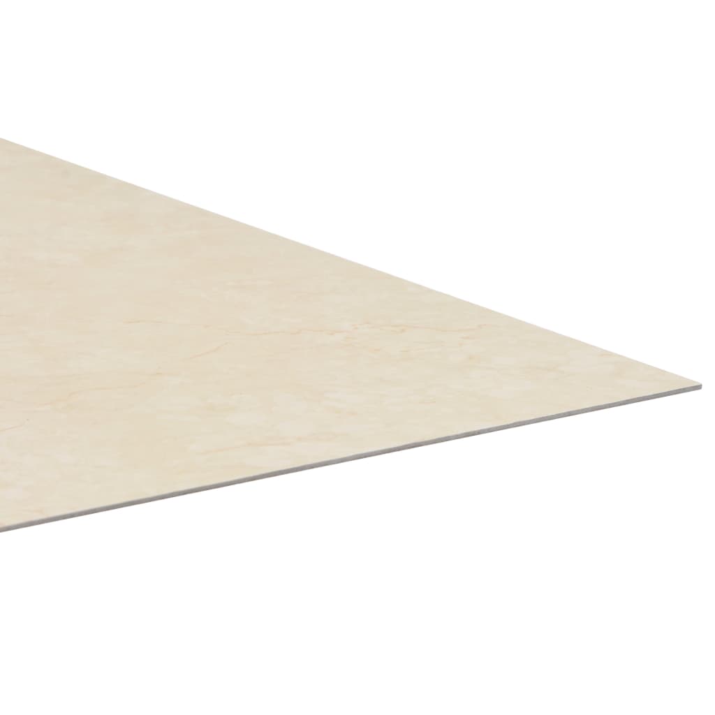 Самозалепващи подови дъски от PVC, 5,11 кв.м., бежови