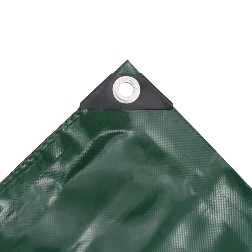 Брезентово платнище, 650 гр/кв.м., 1,5x6 м, зелено