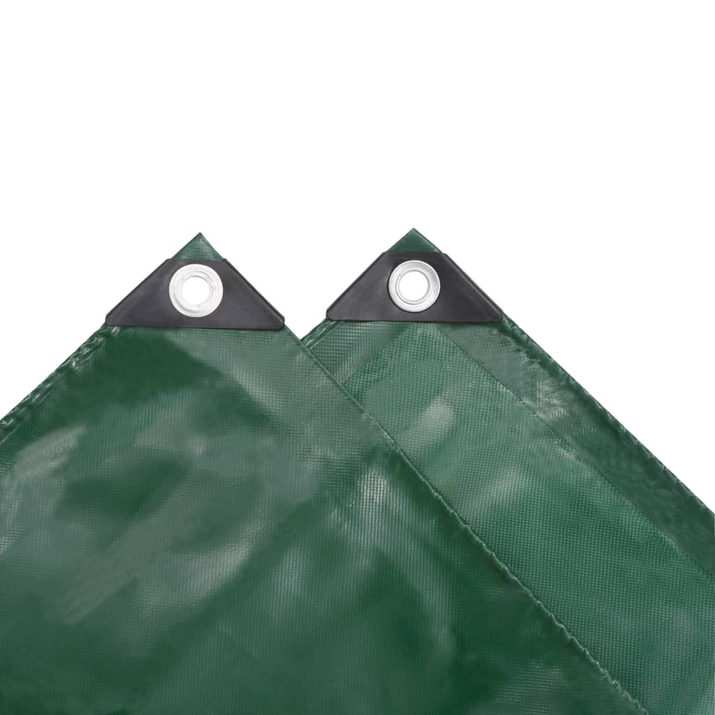 Брезентово платнище, 650 гр/кв.м., 1,5x6 м, зелено