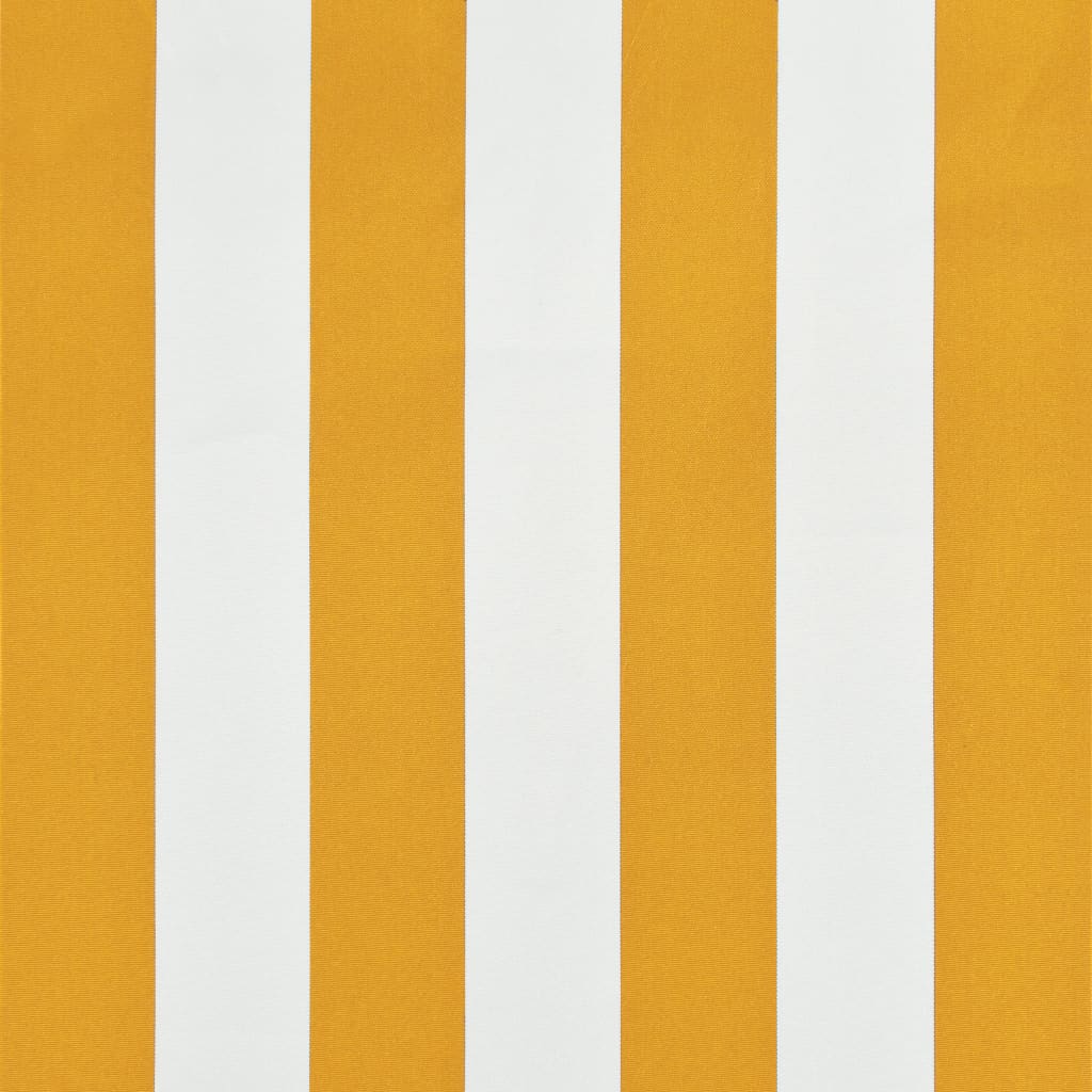 Сенник с падащо рамо, 100x150 см, жълто и бяло