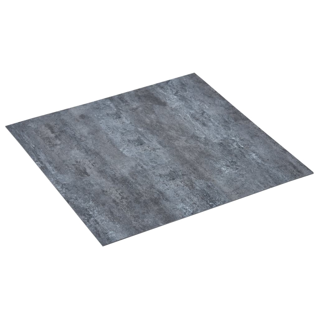 Самозалепващи подови дъски, 5,11 кв.м., PVC, сив мрамор