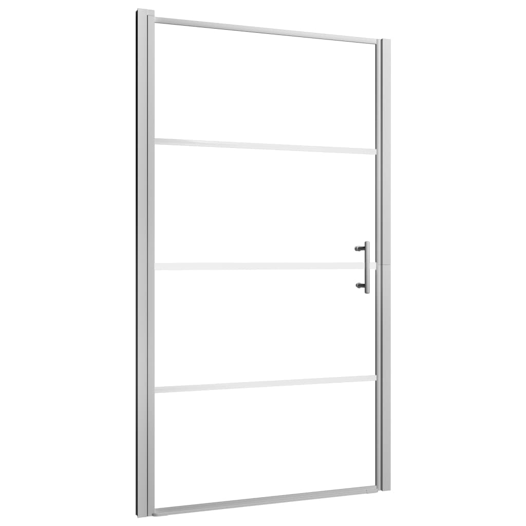 Врата за душ, матирано закалено стъкло, 81x195 см
