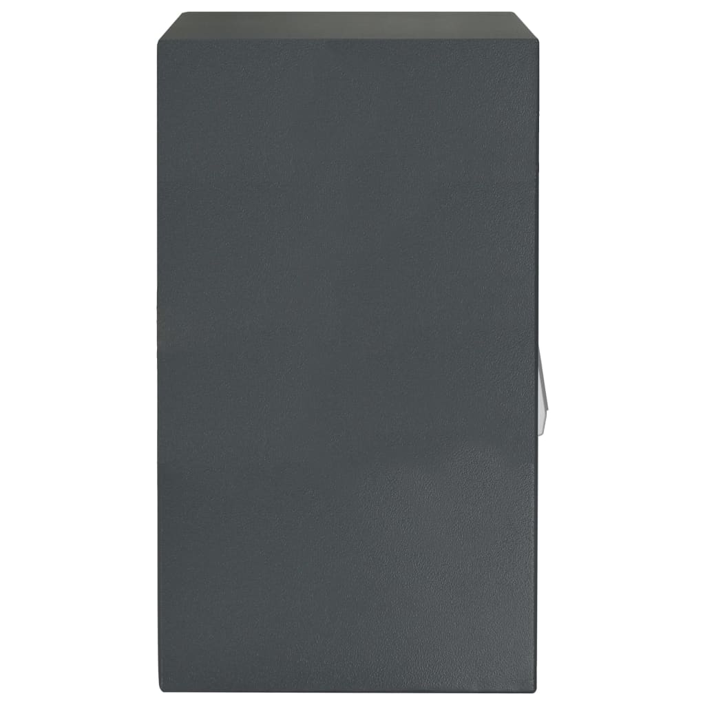 Цифров сейф, тъмносив, 40x35x60 см