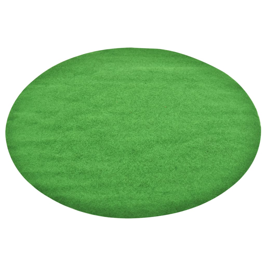 Изкуствена трева с шипове, диаметър 95 см, зелена, кръгла