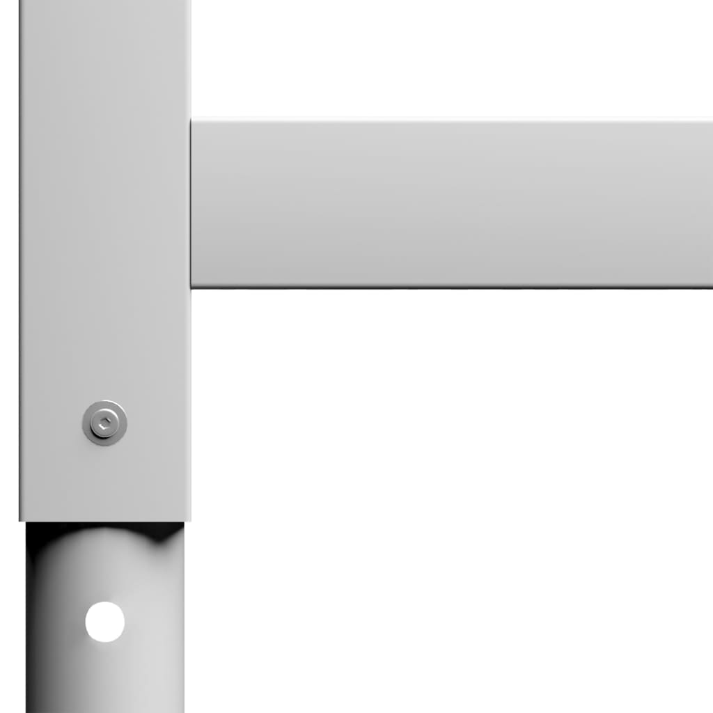 Подвижни рамки за работна маса метал 2 бр 55x(69-95,5) см сиви