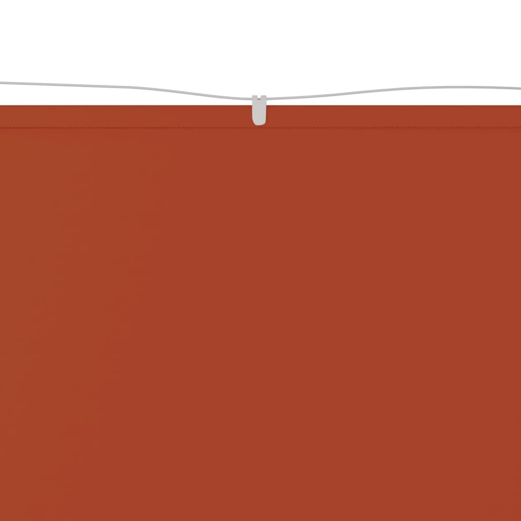 Вертикален сенник, теракота, 60x1200 см, оксфорд плат